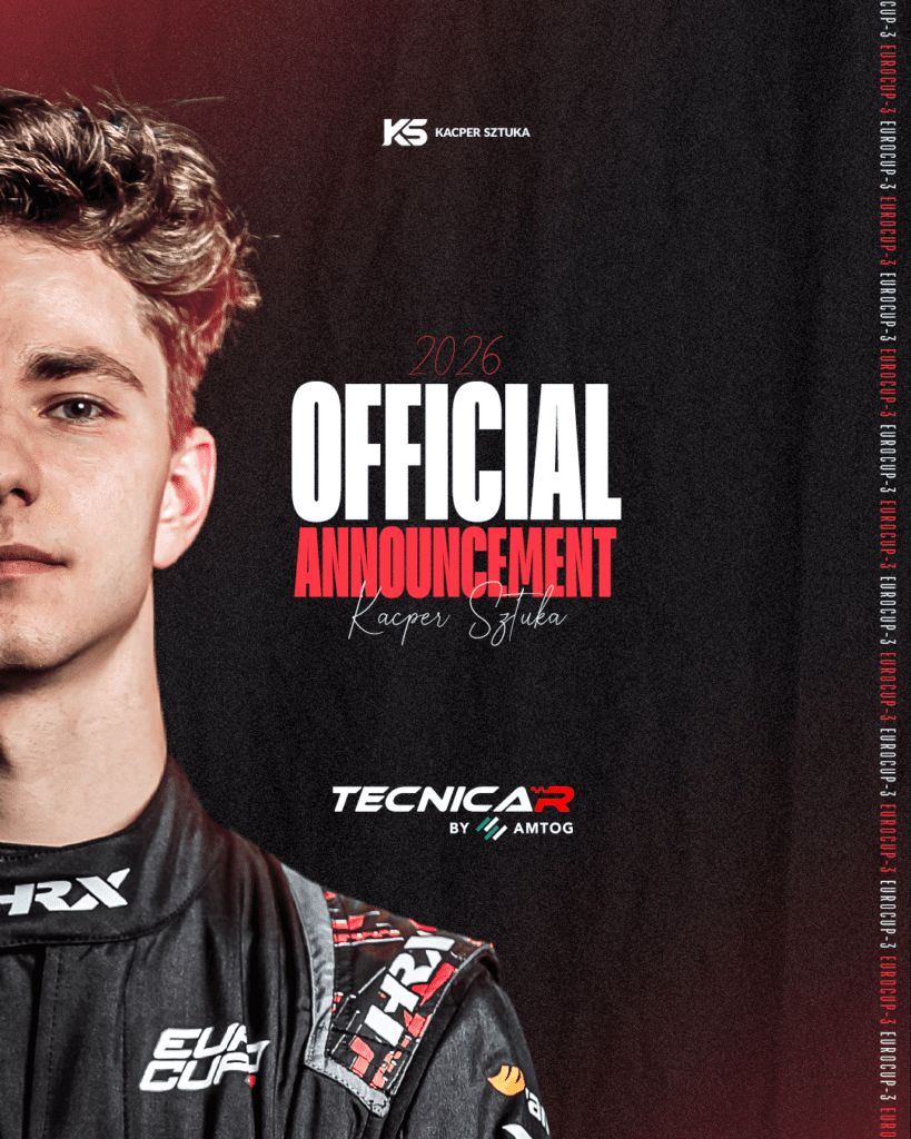 Kacper Sztuka w Eurocup-3 na kolejny sezon! Pojedzie z zespołem Tecnicar